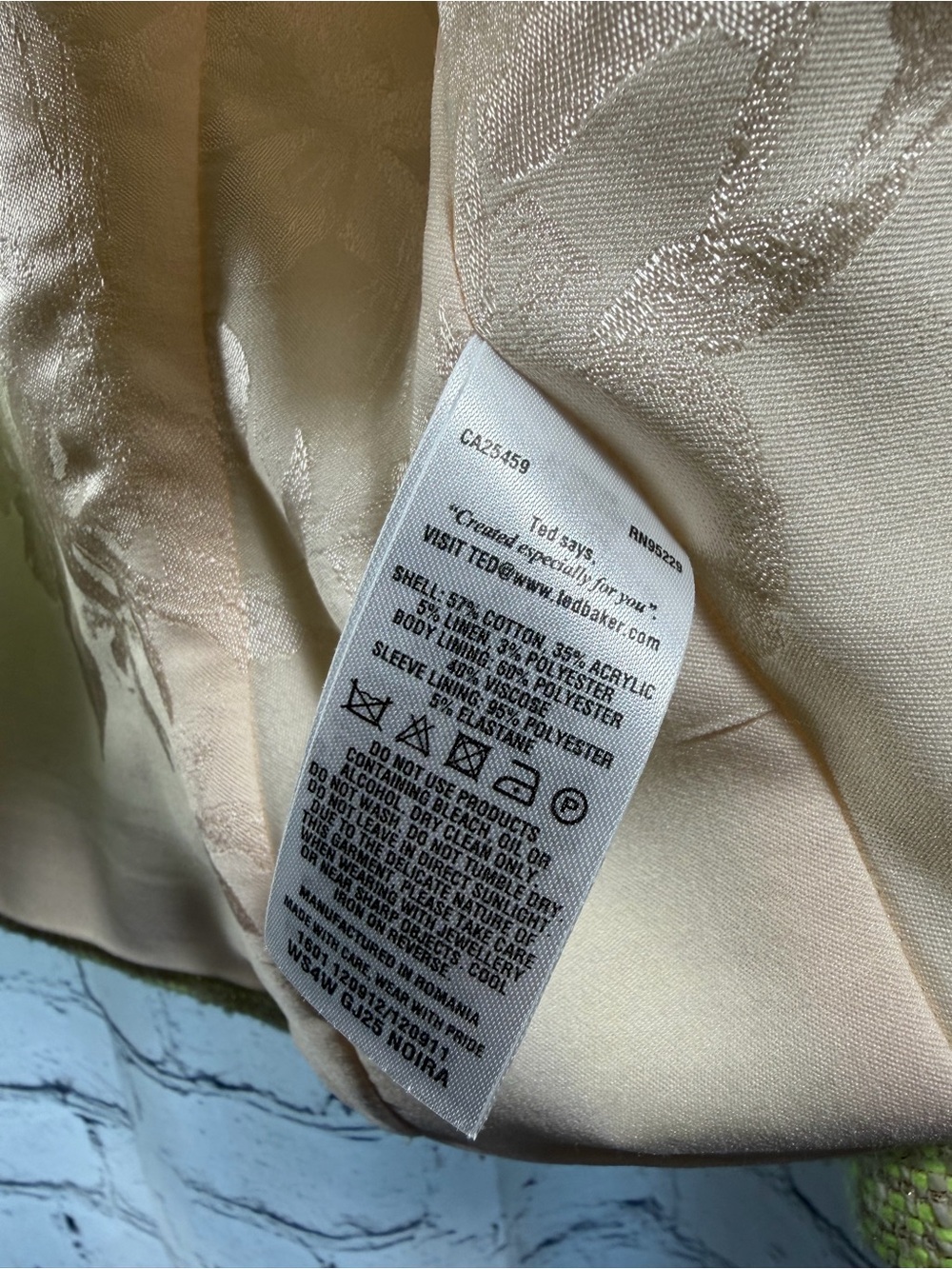 Ted Baker Noira Biker Jacket NWOT - Picture 4 of 5